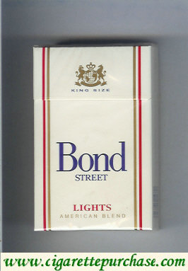 Bond Street cigarette American Blend USA